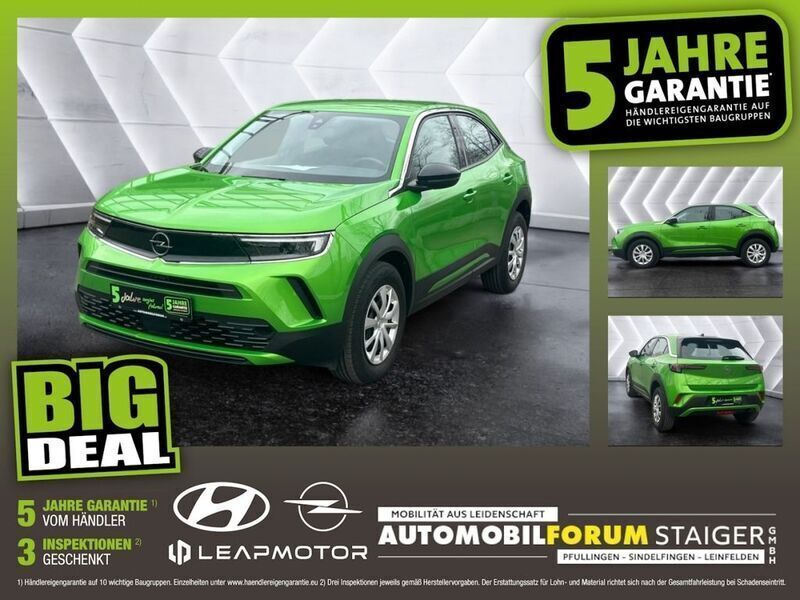 Matcha green/ikone gruen Gebraucht 2021 Opel Mokka SUV | 15.490 € (Superpreis) - Bild 1/4