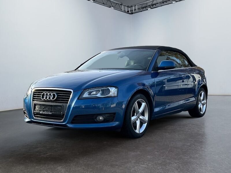 Blau Gebraucht 2010 Audi A3 Cabriolet Cabrio | 10.990 € (Fairer Preis) - Bild 1/4