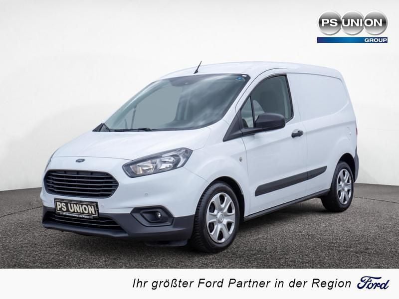 Weiss / frozen white Gebraucht 2020 Ford Transit Trend Van | 13.490 € (Guter Preis) - Bild 1/4