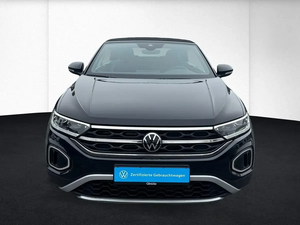 Gebraucht VW T-Roc Cabriolet Goal 116 PS (85 kW) 2025 Schwarz Cabrio