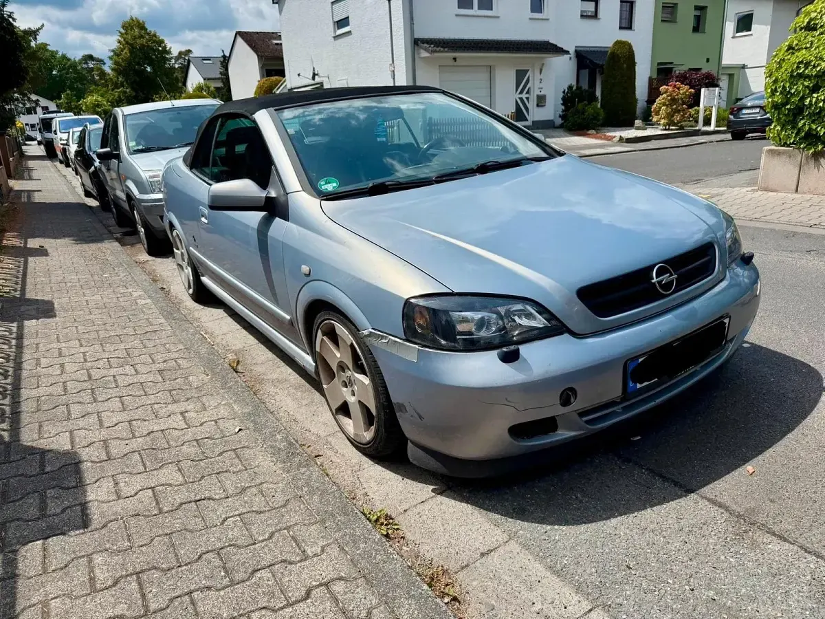 Occasion Opel Astra 147 ch (108 kW) 2001 Bleue Cabriolet