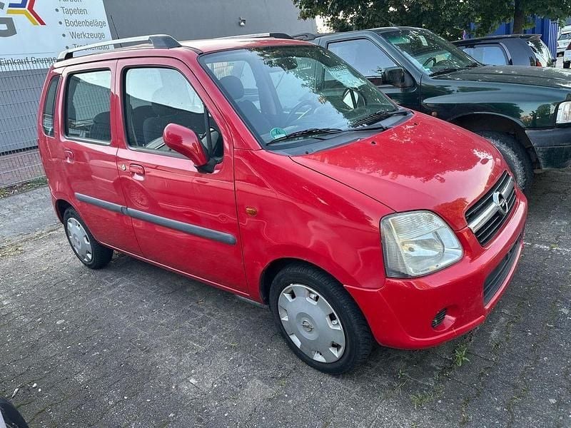 Rot Gebraucht 2006 Opel Agila Limousine | 2.300 € (Teuer) - Bild 1/4