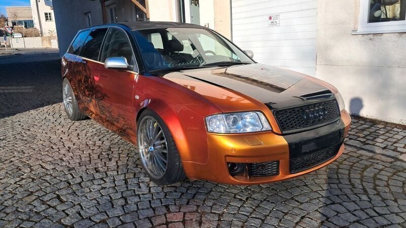 Gebraucht Audi RS6 Ambiente 450 PS (330 kW) 2004 Orange Kombi