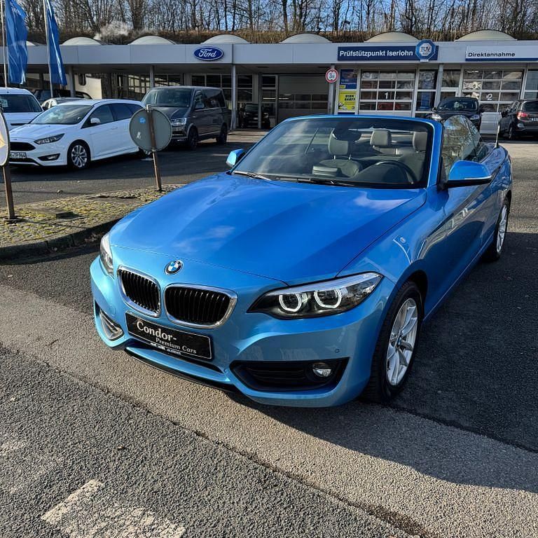 Gebraucht BMW 218 Advantage 136 PS (100 kW) 2018 Blau Cabrio