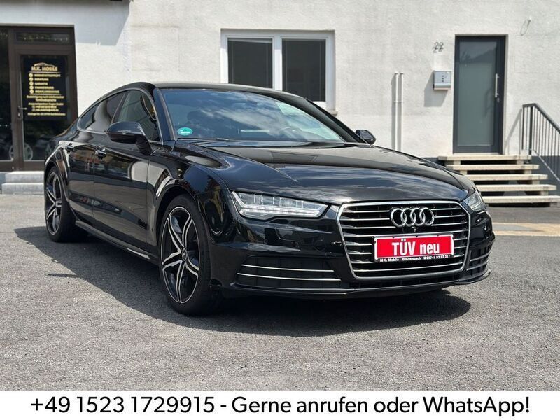 Schwarz Gebraucht 2015 Audi A7 Sportback Sport Kleinwagen | 19.500 € (Fairer Preis) - Bild 1/4