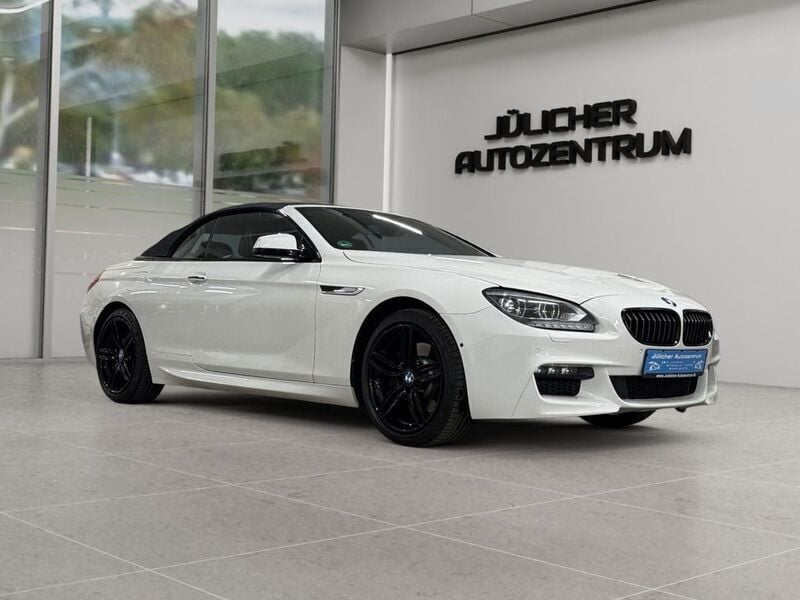 Alpinweiss iii Gebraucht 2015 BMW 640 Cabriolet M Sport Cabrio | 28.990 € (Guter Preis) - Bild 1/4