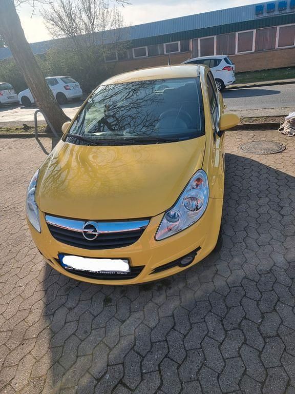 Gebraucht Opel Corsa 80 PS (58 kW) 2007 Gelb Kleinwagen