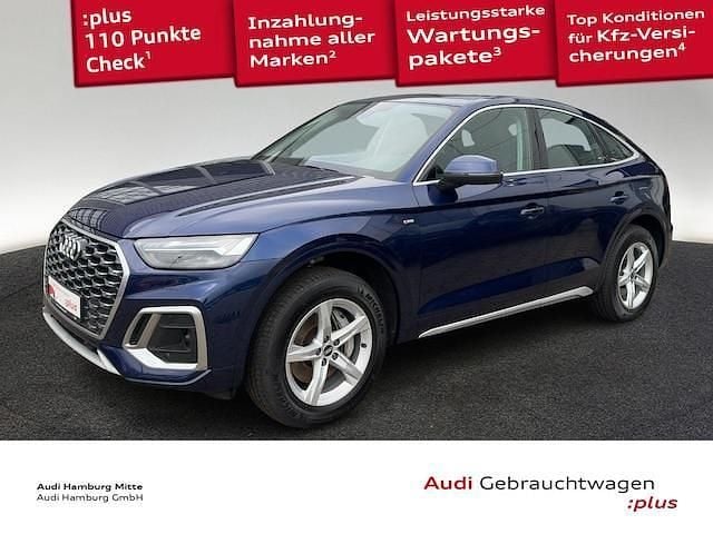 Navarrablau metallic Gebraucht 2021 Audi Q5 Sportback Ambiente SUV | 42.450 € (Fairer Preis) - Bild 1/1