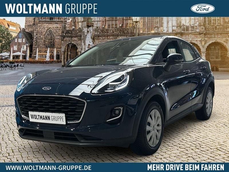 Blazerblau Gebraucht 2021 Ford Puma Gen-E Cool & Connect SUV | 17.390 € (Superpreis) - Bild 1/4