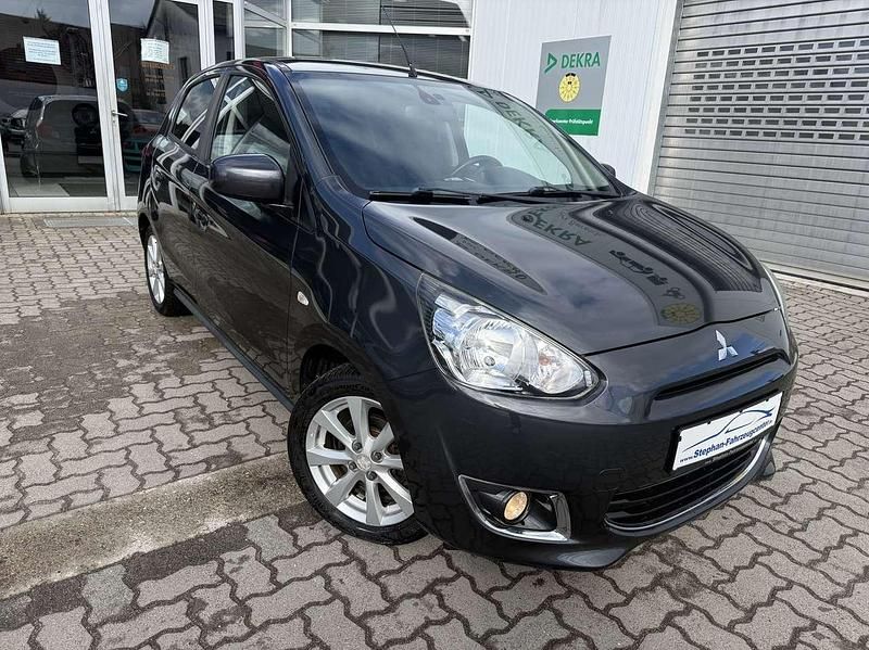 Gebraucht Mitsubishi Space Star 80 PS (58 kW) 2013 Cosmosgrau (p) Van / Kleinbus