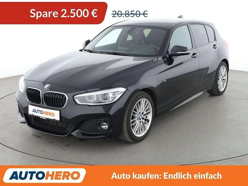Saphirschwarz Gebraucht 2018 BMW 118 M Sport Kleinwagen | 18.350 € (Guter Preis) - Bild 1/3