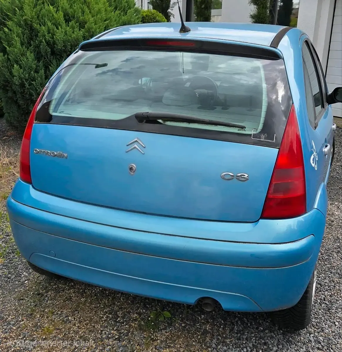 Gebraucht Citroën C3 72 PS (52 kW) 2003 Blau Kleinwagen