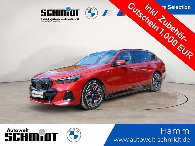 Fire red metallic Gebraucht 2024 BMW i5 M Sport Limousine | 60.790 € (Teuer) - Bild 1/3