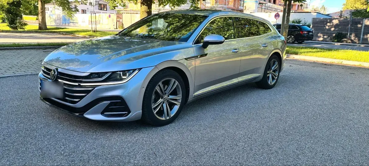 Gebraucht VW Arteon R-line 150 PS (110 kW) 2022 Silber Kombi