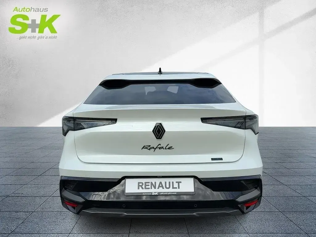 Neu Renault Rafale Esprit Alpine 200 PS (147 kW) 2025 Perlmuttweiß metallic, black pearlschwarz metall (weiß) SUV