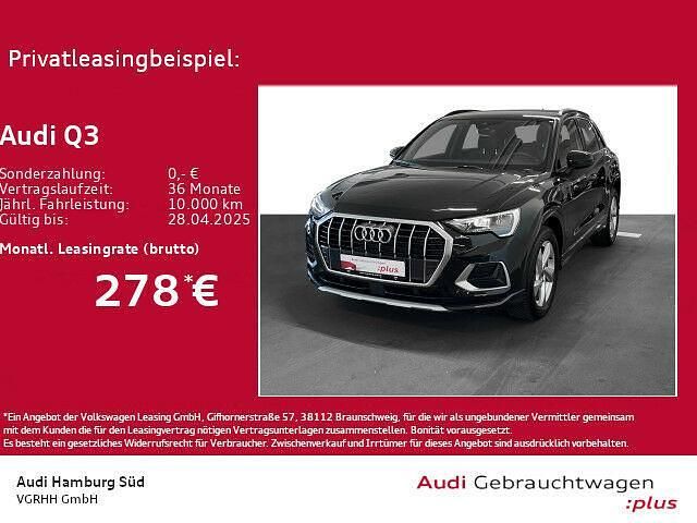 Mythosschwarz metallic Gebraucht 2024 Audi Q3 Advanced Plus SUV | 37.350 € (Fairer Preis) - Bild 1/2
