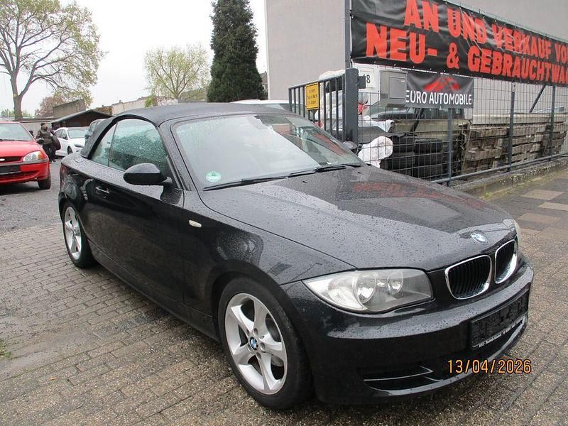 Occasion BMW 118 Cabriolet Efficient Dynamics 143 ch (105 kW) 2008 Noir Cabriolet