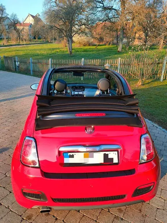 Gebraucht Fiat 500S S 69 PS (50 kW) 2015 Rot Kleinwagen