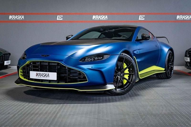 Blau Gebraucht 2022 Aston Martin V12 Vantage Coupé | 319.950 € - Bild 1/4