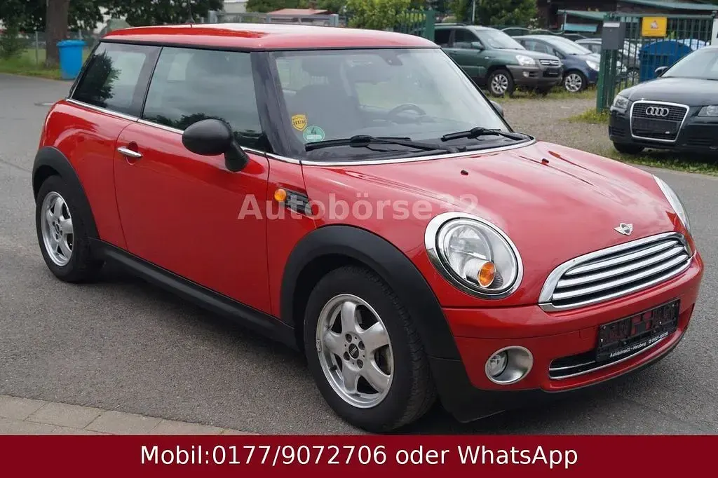 Gebraucht Mini ONE 75 PS (55 kW) 2009 Rot Kleinwagen