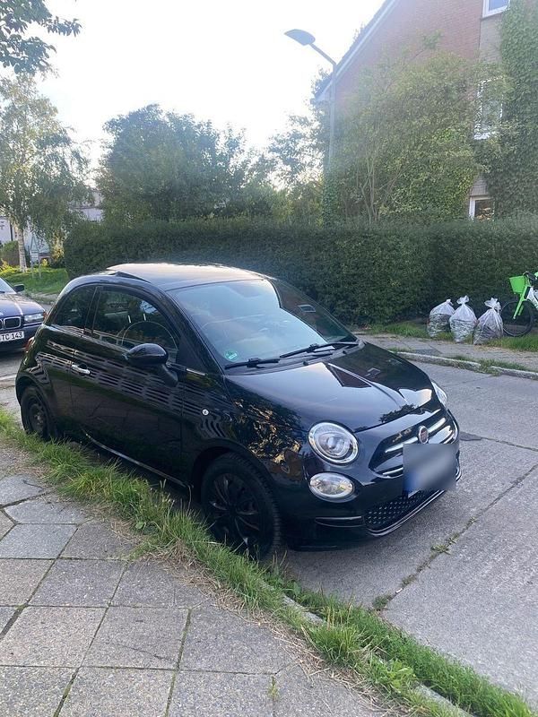 Schwarz Gebraucht 2019 Fiat 500 Lounge Kleinwagen | 8.480 € (Guter Preis) - Bild 1/4