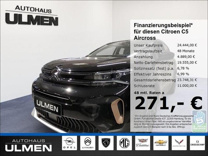 Schwarz Gebraucht 2023 Citroën C5 Aircross PureTech SUV | 24.444 € (Fairer Preis) - Bild 1/4