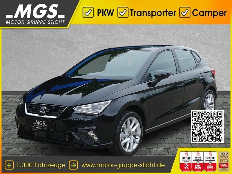 Midnight schwarz metallic Neu 2025 Seat Ibiza FR Limousine | 23.990 € (Fairer Preis) - Bild 1/4