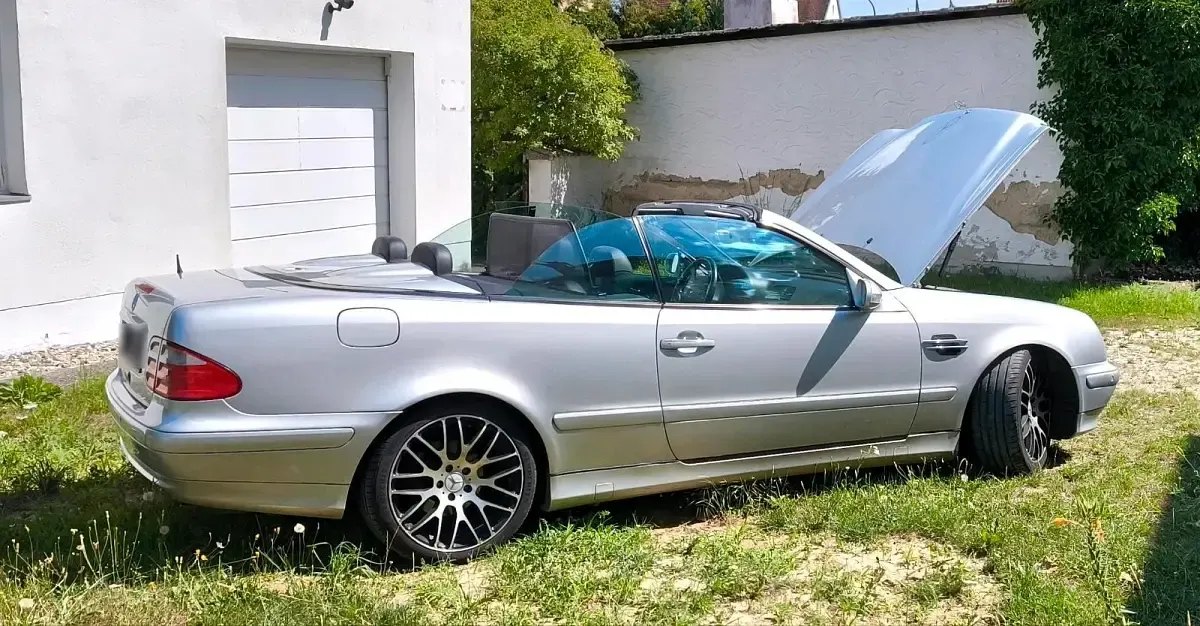 Gebraucht Mercedes CLK320 218 PS (160 kW) 1999 Silber Cabrio