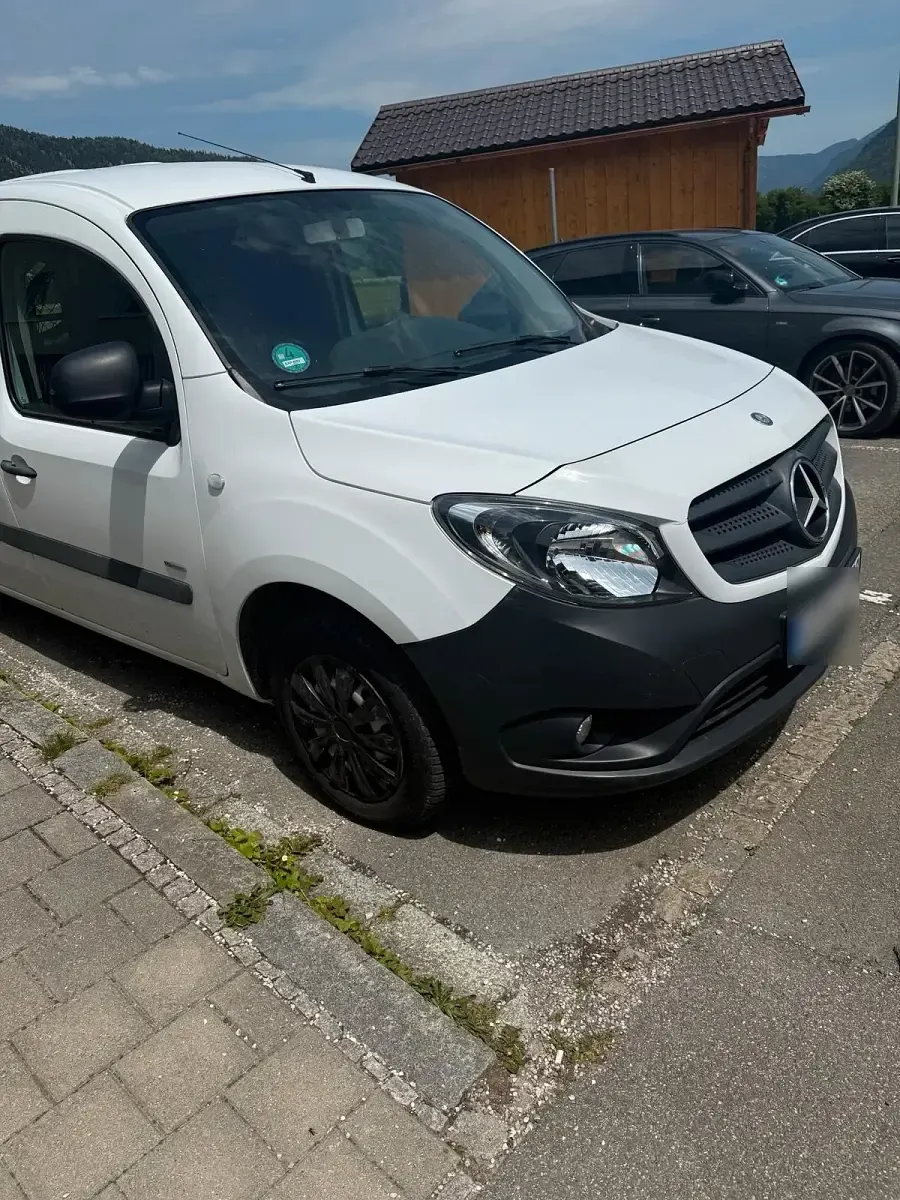 Gebraucht Mercedes Citan 109 90 PS (66 kW) 2015 Weiß Van / Kleinbus
