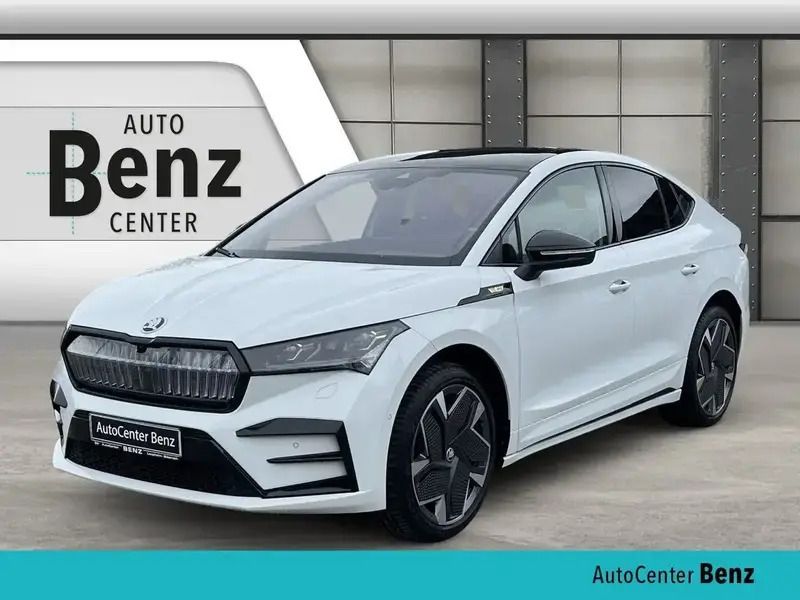 Weiß Neu 2025 Skoda Enyaq iV RS SUV | 55.990 € (Superpreis) - Bild 1/4