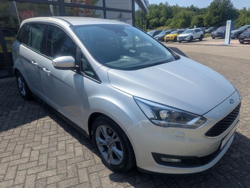 Gebraucht Ford Grand C-Max 125 PS (91 kW) 2019 Silber Van / Kleinbus