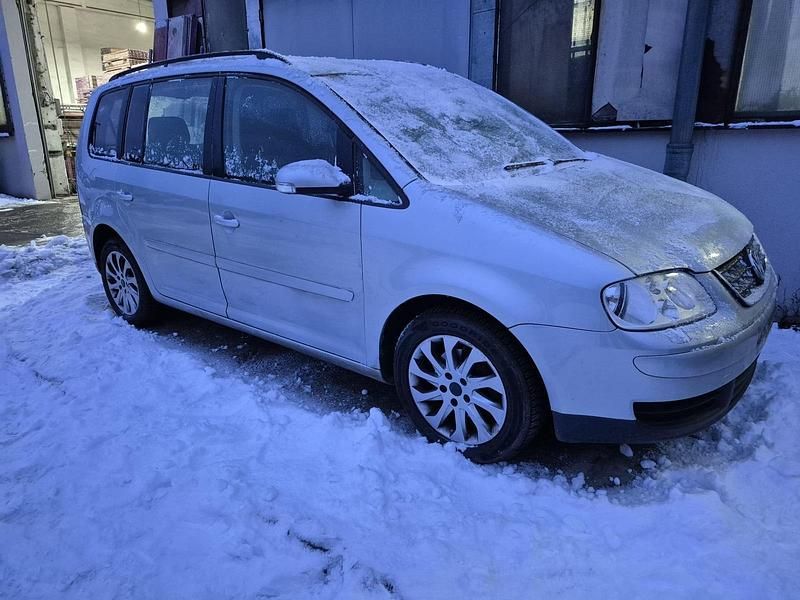 Silber Gebraucht 2003 VW Touran Van / Kleinbus | 999 € (Superpreis) - Bild 1/3