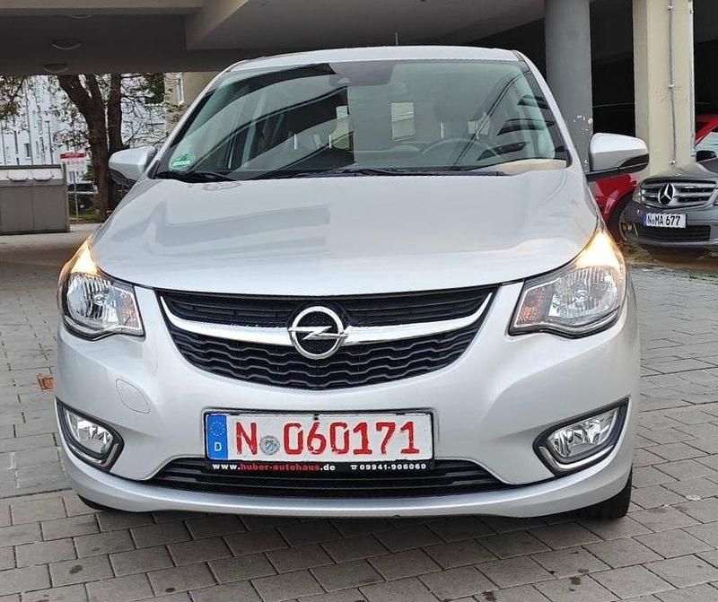 Silber Gebraucht 2016 Opel Karl Exklusiv Kleinwagen | 5.900 € (Guter Preis) - Bild 1/4