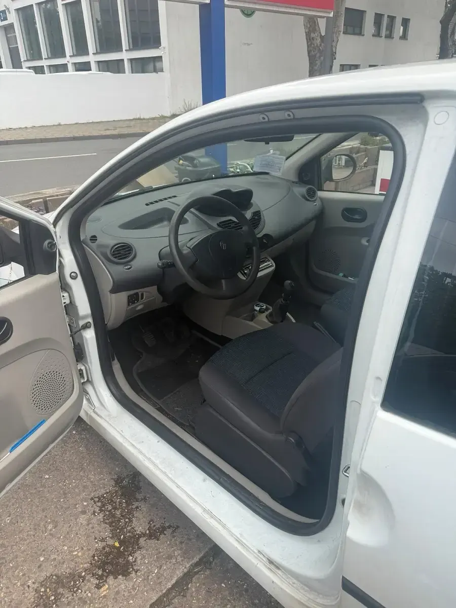 Brugt Renault Twingo Authentique 58 HK (42 kW) 2009 Hvid Hatchback