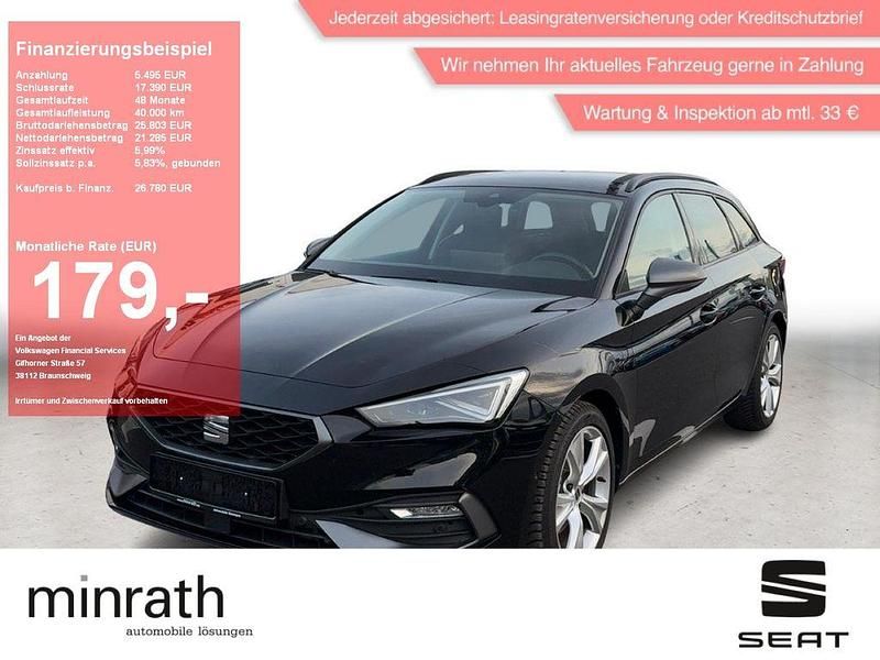 Schwarz Gebraucht 2025 Seat Leon FR Kombi | 26.630 € (Guter Preis) - Bild 1/4