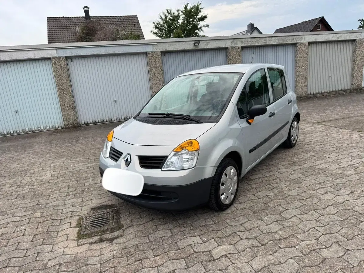 Gebraucht Renault Modus Expression 88 PS (64 kW) 2005 Silber Van / Kleinbus
