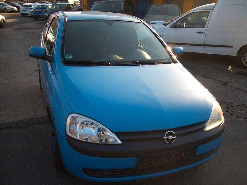 Gebraucht Opel Corsa Comfort 58 PS (42 kW) 2002 Blau Kleinwagen