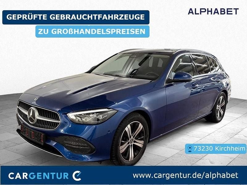 Blau Gebraucht 2022 Mercedes C220 Avantgarde Limousine | 22.497 € (Superpreis) - Bild 1/2