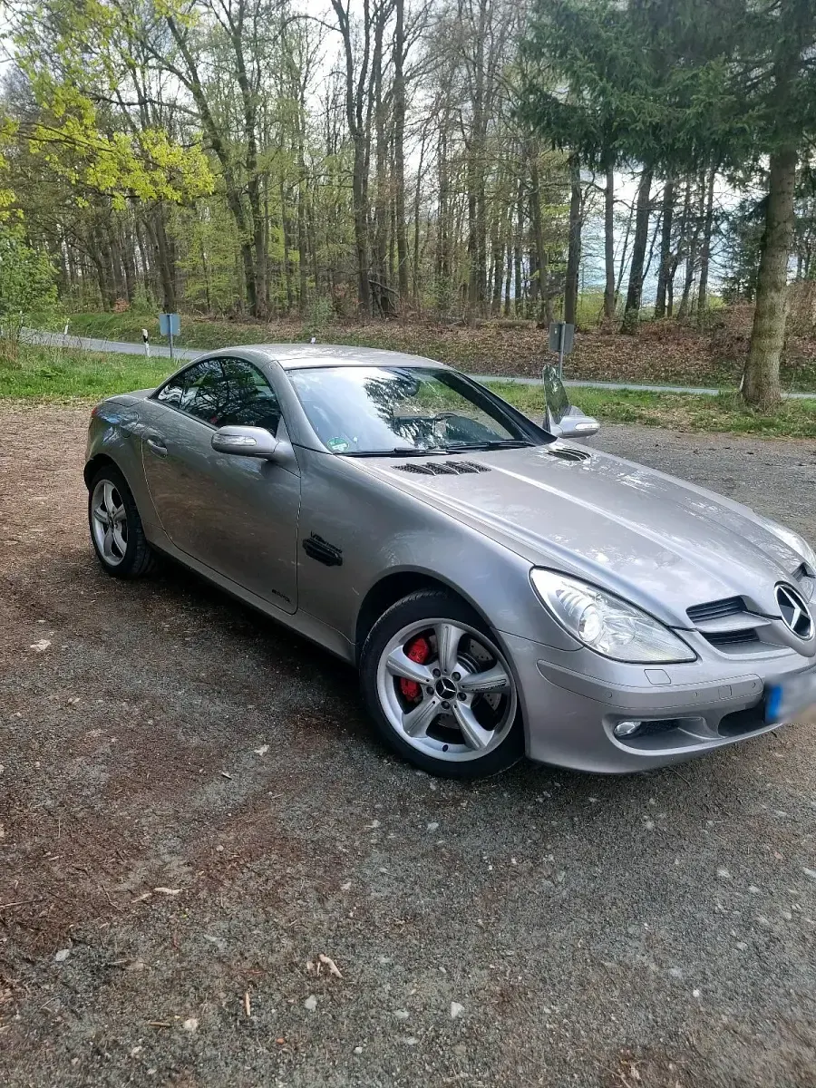 Gebraucht Mercedes SLK350 272 PS (200 kW) 2004 Grau Cabrio