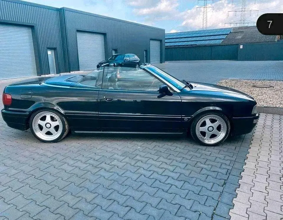 Gebraucht Audi 80 133 PS (97 kW) 1991 Schwarz Cabrio