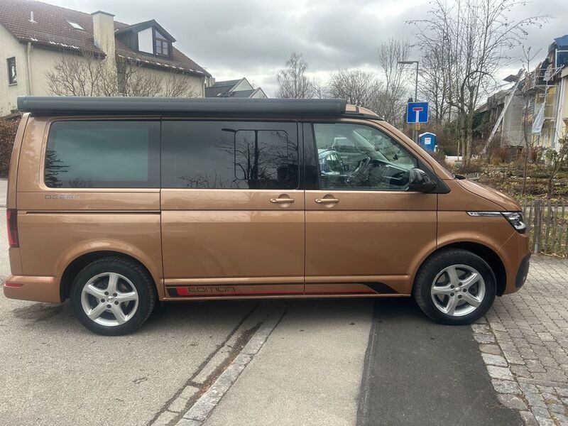 Gold Gebraucht 2020 VW T6.1 California Van | 58.000 € - Bild 1/4