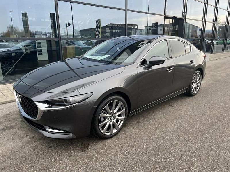 Neu Mazda 3 Exclusive 186 PS (136 kW) 2026 Grau Limousine