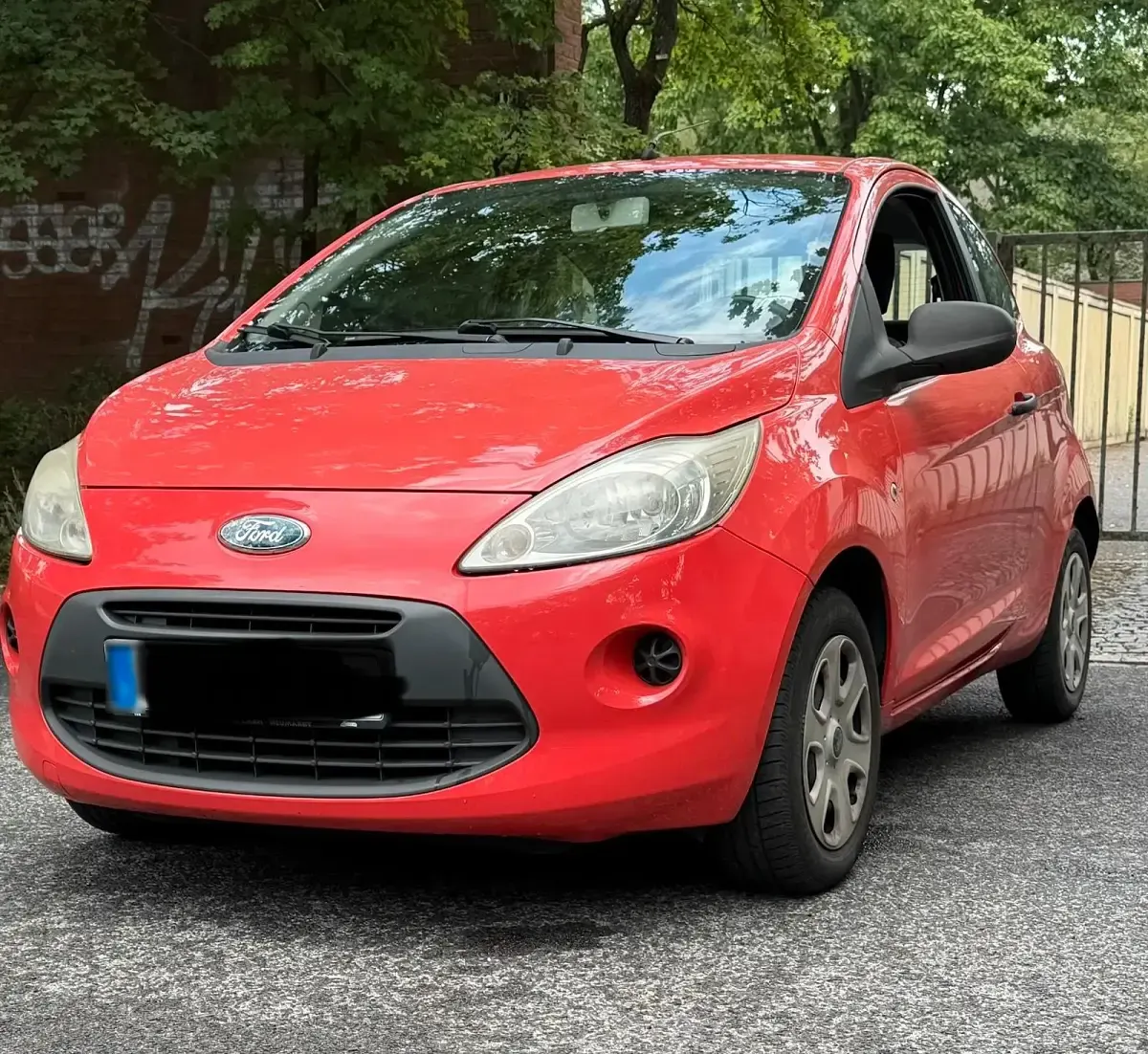 Gebraucht Ford Ka 69 PS (50 kW) 2010 Rot Kleinwagen