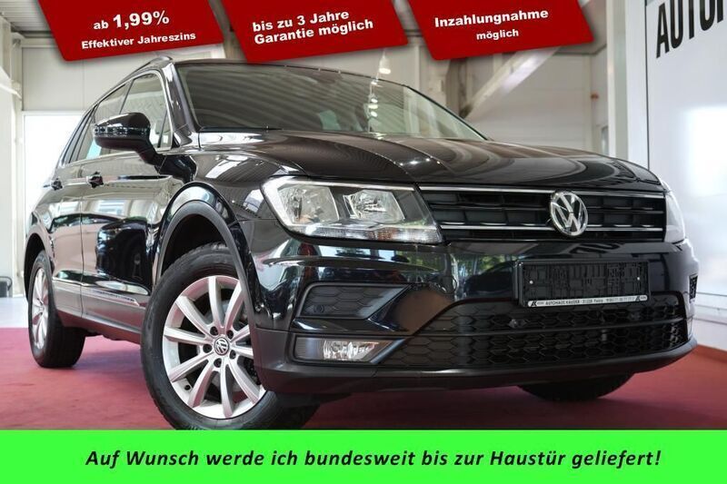 Schwarz Gebraucht 2019 VW Tiguan Comfortline SUV | 17.980 € (Fairer Preis) - Bild 1/4