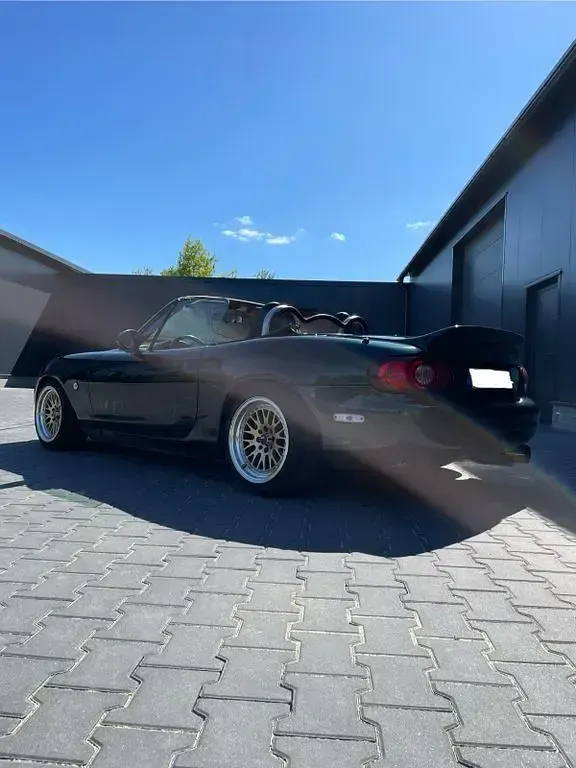 Gebraucht Mazda MX5 110 PS (80 kW) 2001 Grün Cabrio