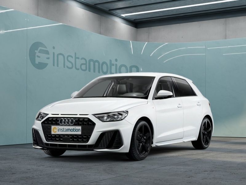 Weiß Gebraucht 2024 Audi A1 Sportback S-Line Kleinwagen | 29.280 € - Bild 1/4
