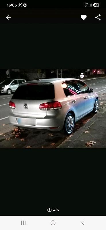 Silber Gebraucht 2012 VW Golf VI Match Limousine | 3.800 € (Superpreis) - Bild 1/4