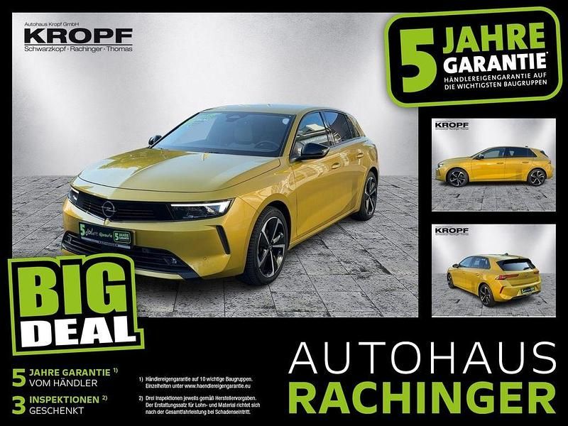 Lackierung amber yellow/typ aussenv Gebraucht 2023 Opel Astra Elegance Limousine | 18.970 € (Fairer Preis) - Bild 1/4