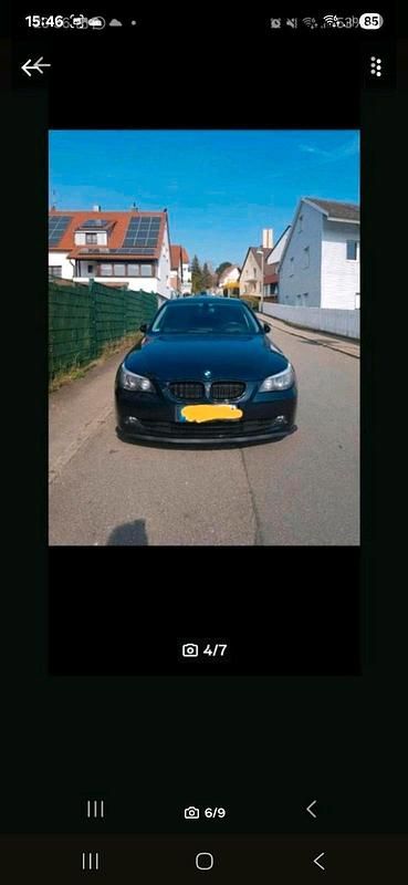 Gebraucht BMW 525 M Sport 218 PS (160 kW) 2007 Blau Limousine