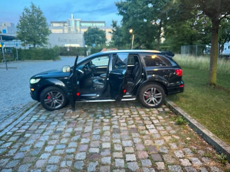 Schwarz Gebraucht 2008 Audi Q7 S-Line SUV | 7.900 € (Superpreis) - Bild 1/4